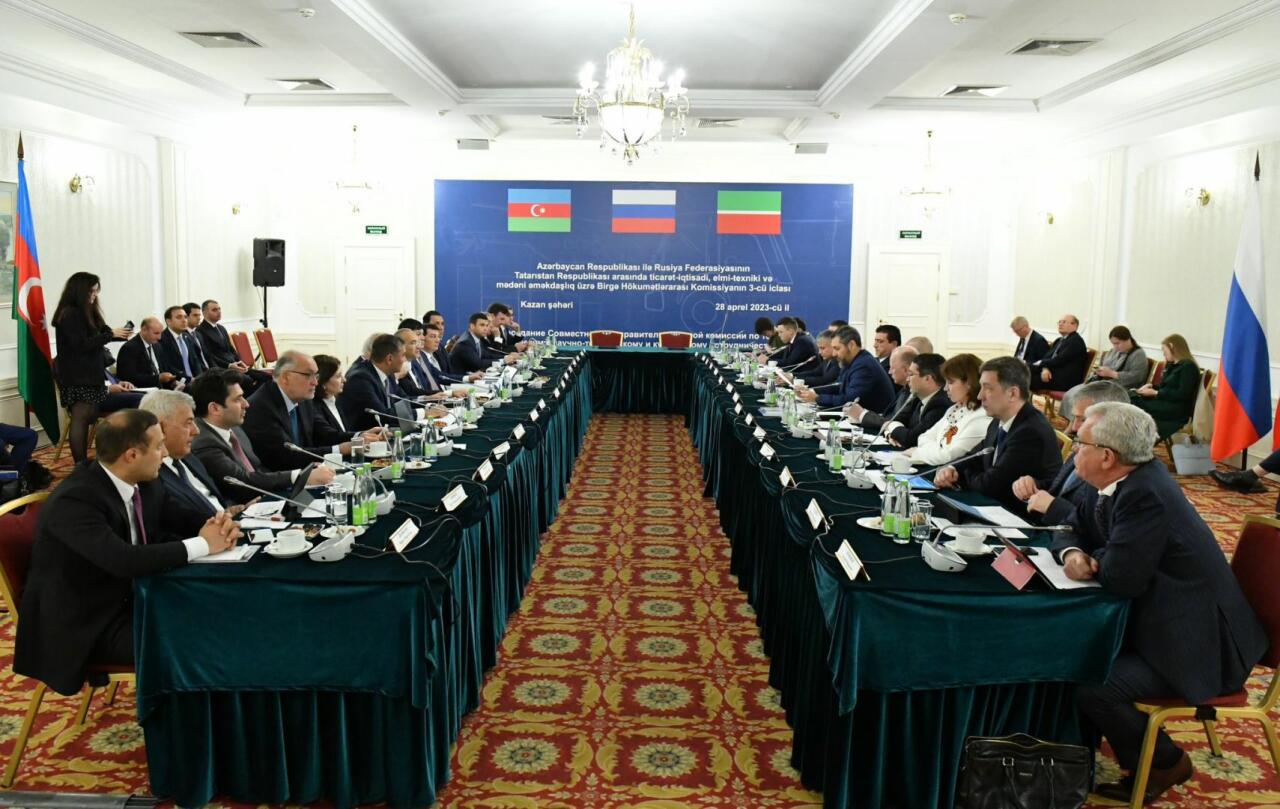 Состоялось заседание совместной межправкомиссии Азербайджана и Татарстана