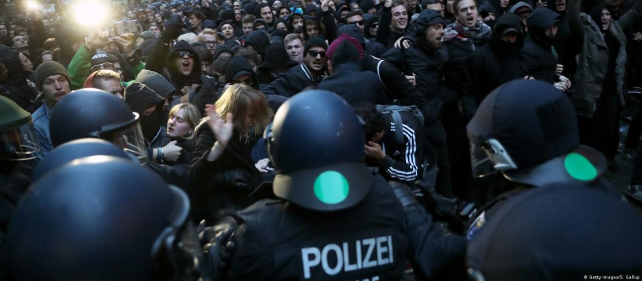Берлинская полиция провела десятки задержаний