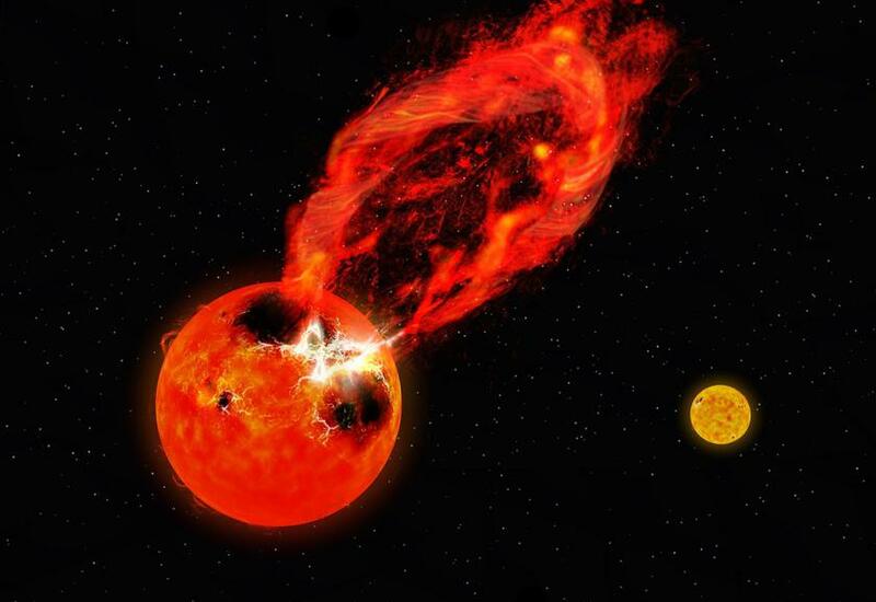 Учёные обнаружили самую мощную в истории вспышку на звезде