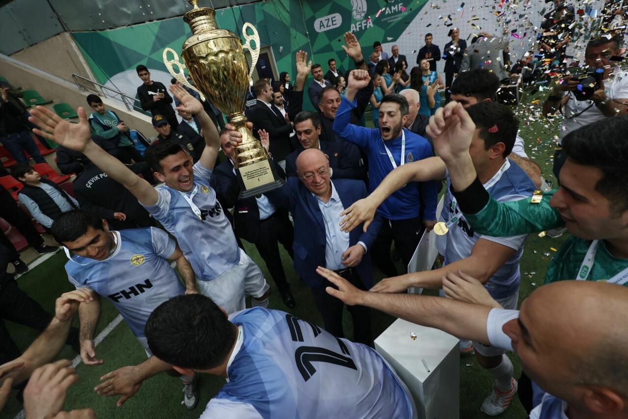 Министерство по Чрезвычайным Ситуациям стало победителем турнира по мини-футболу между госучреждениями