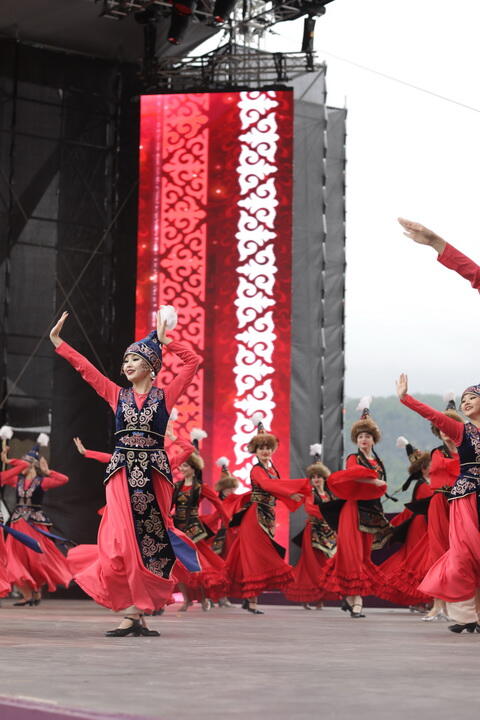 На Джыдыр-дюзю прошел концерт открытия фестиваля «Харыбюльбюль»