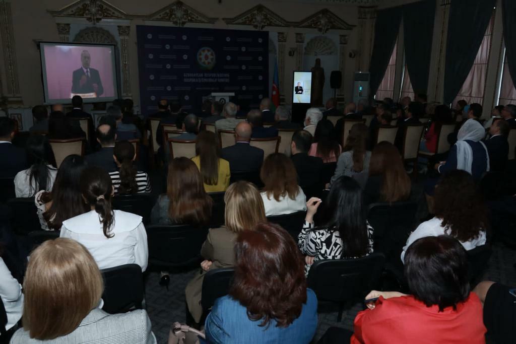 В Госкомитете по работе с диаспорой отмечено 100-летие общенационального лидера Гейдара Алиева