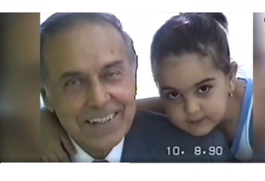 Вице-президент Фонда Гейдара Алиева Лейла Алиева поделилась уникальным видео, запечатлевшим великого лидера