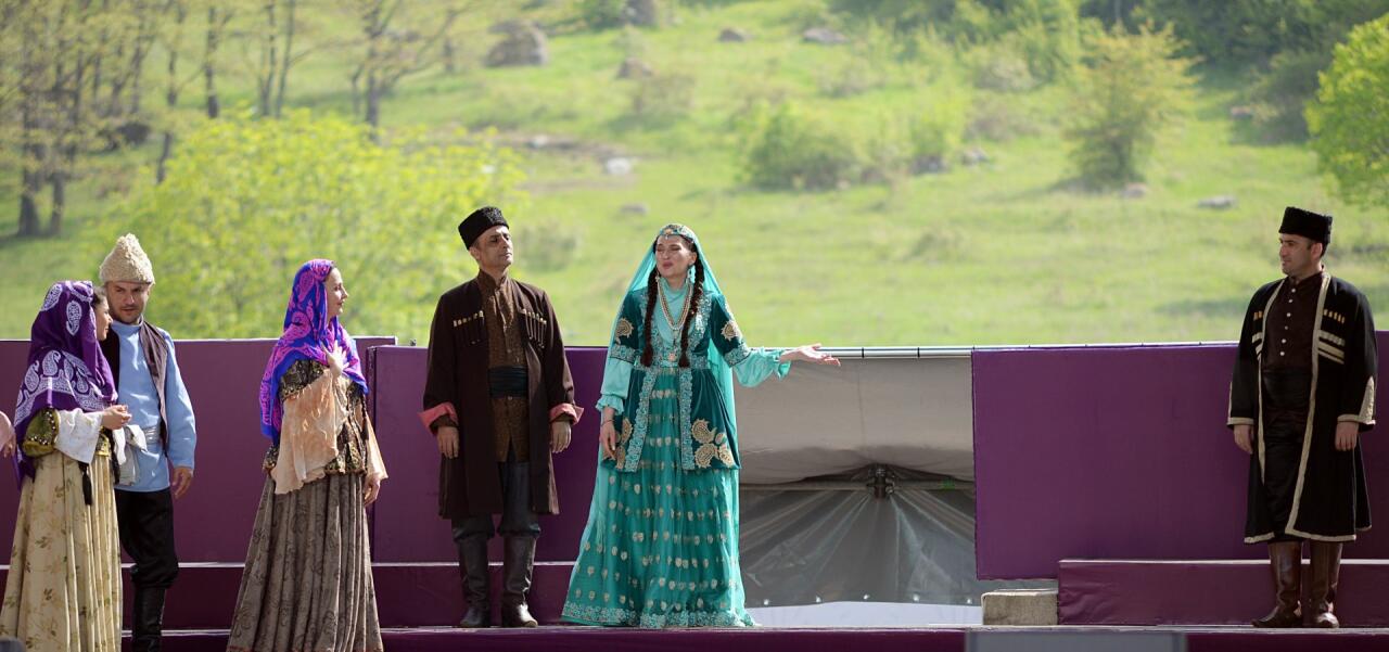 Впервые в Шуше представлена опера "Натаван"