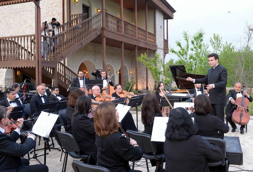 A concert of the Azerbaijan State Symphony Orchestra took place within