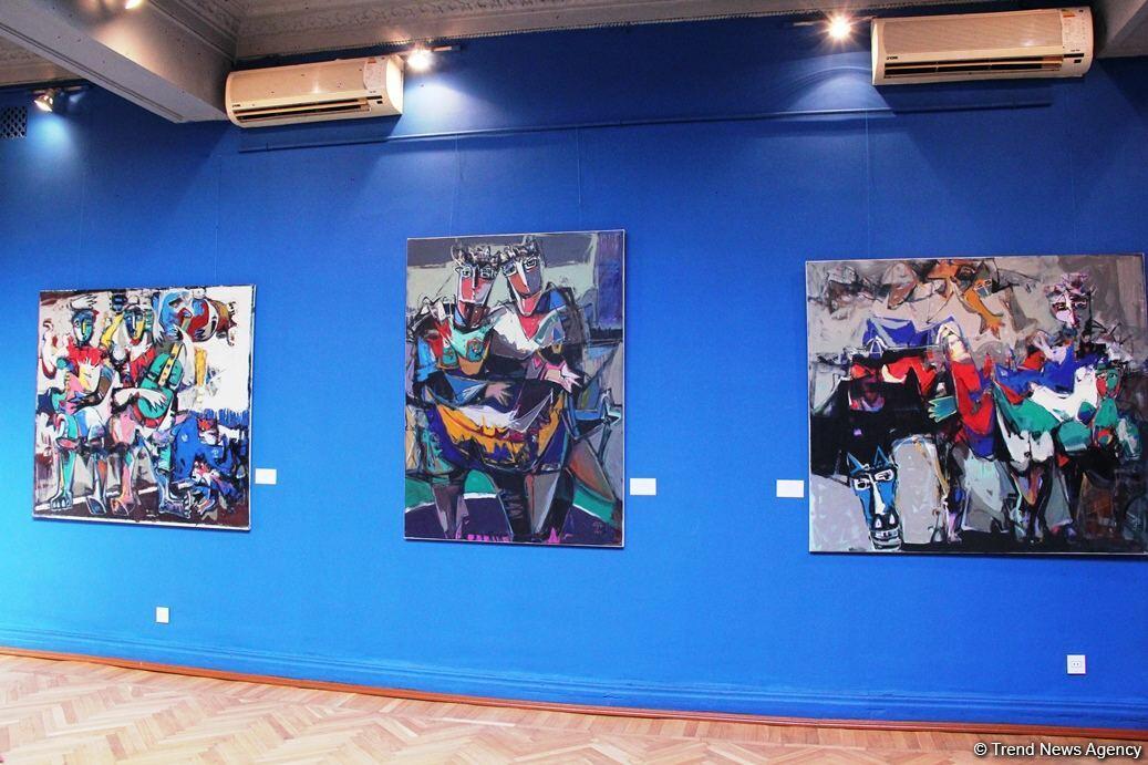В Музейном центре состоялось открытие персональной выставки Абульфаза Фараджоглу