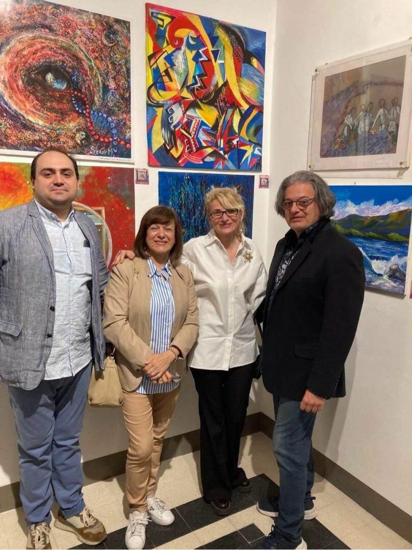 Картины азербайджанских художников представлены в Италии