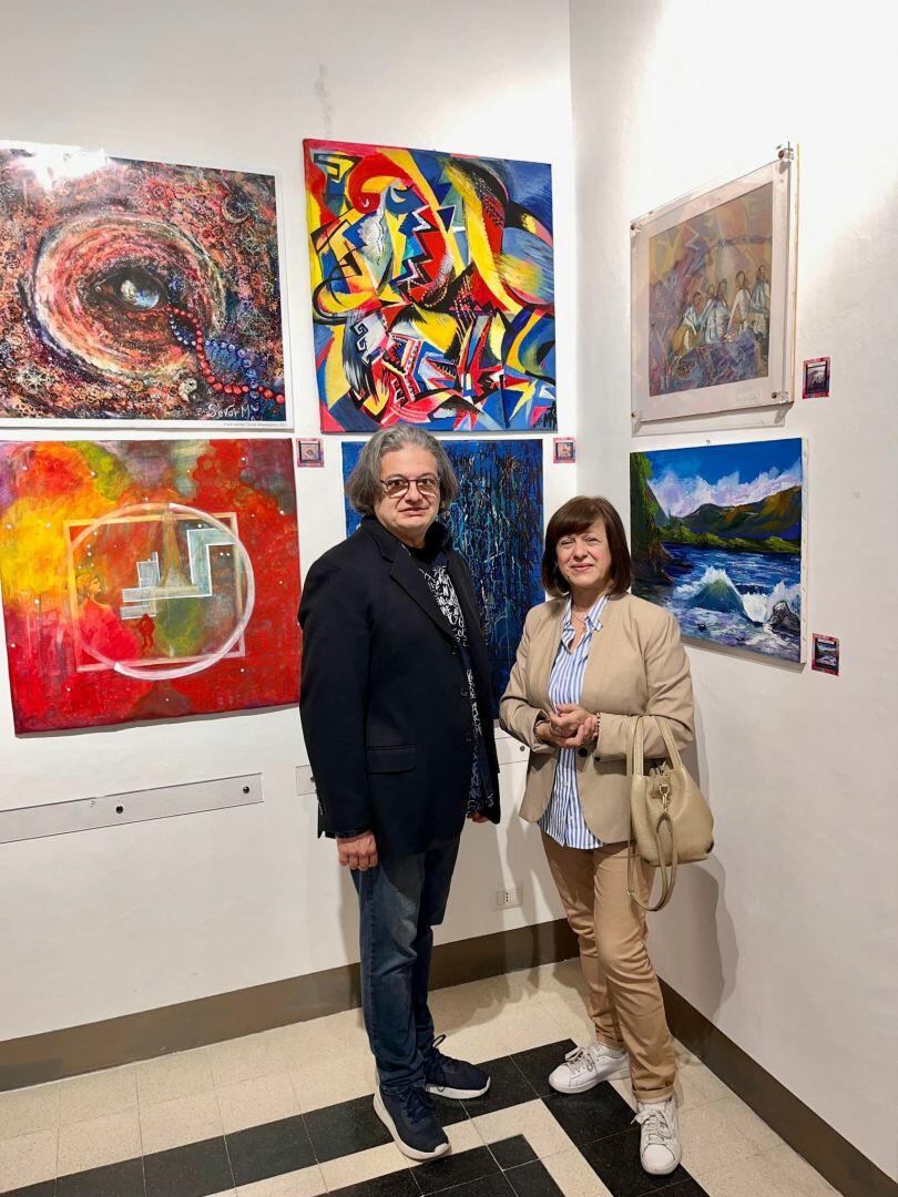 Картины азербайджанских художников представлены в Италии
