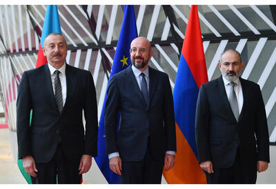 В Брюсселе состоялась встреча Президента Ильхама Алиева, Шарля Мишеля и Никола Пашиняна - ФОТО - ВИДЕО