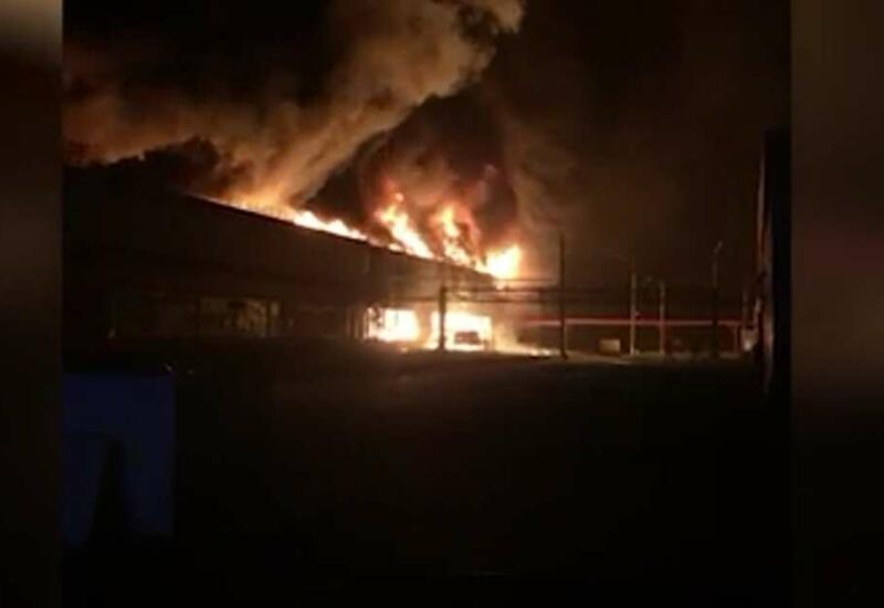 Пожар вспыхнул на заводе в Тольятти