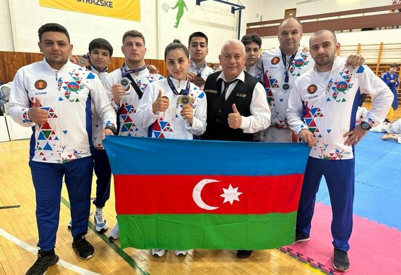 Azərbaycan idmançıları kombat ciu-citsu üzrə açıq Avropa çempionatında 12 medal qazanıblar