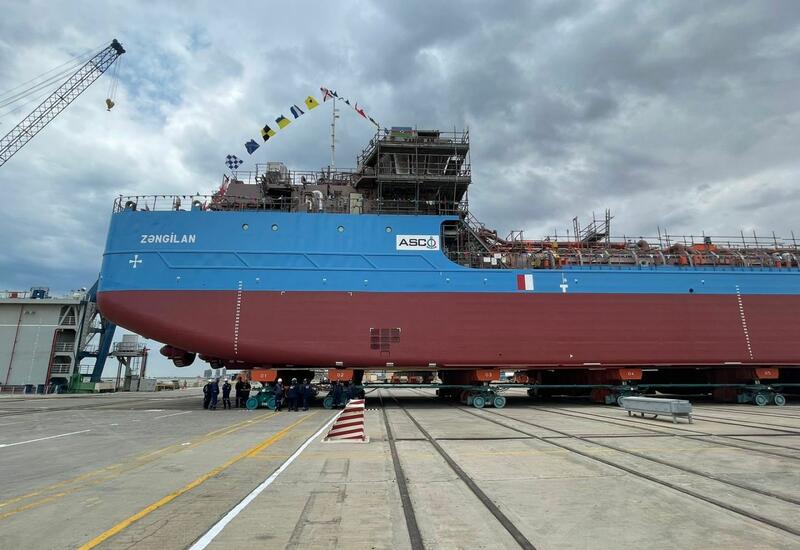 Азербайджан укрепил морскую промышленность, спустив на воду танкер "Зангилан"