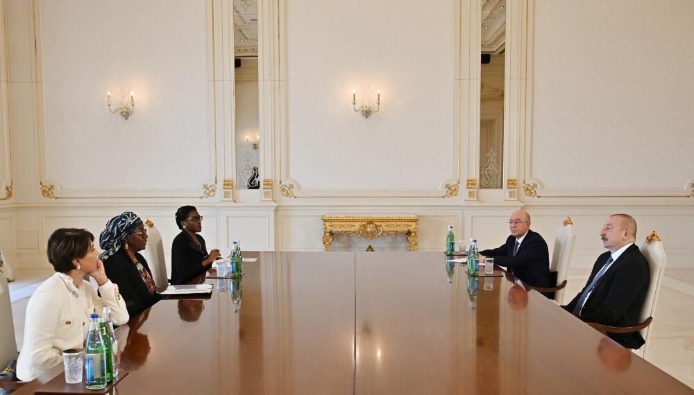 Президент Ильхам Алиев принял Генерального секретаря Международной организации гражданской обороны