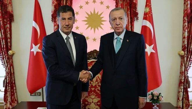 Началась встреча между Эрдоганом и Синаном Оганом