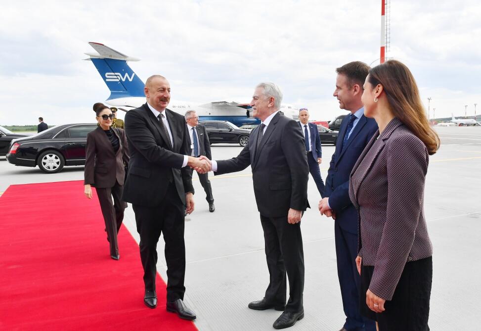 Завершился официальный визит Президента Ильхама Алиева в Литву