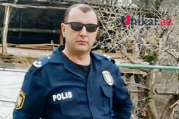 Qəzada ölən polisin