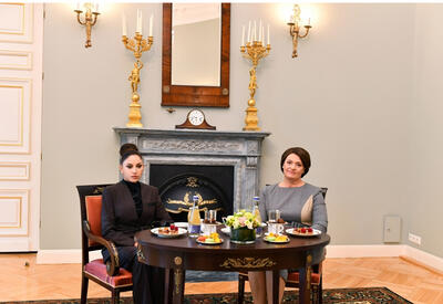 В Вильнюсе состоялась встреча Первых леди Азербайджана и Литвы - ВИДЕО