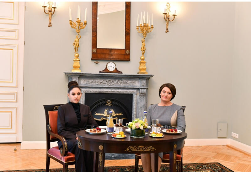В Вильнюсе состоялась встреча Первых леди Азербайджана и Литвы