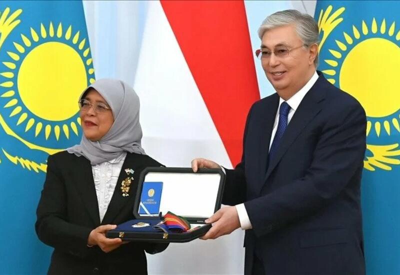 Лидеры Казахстана и Сингапура обсудили транспортное сотрудничество
