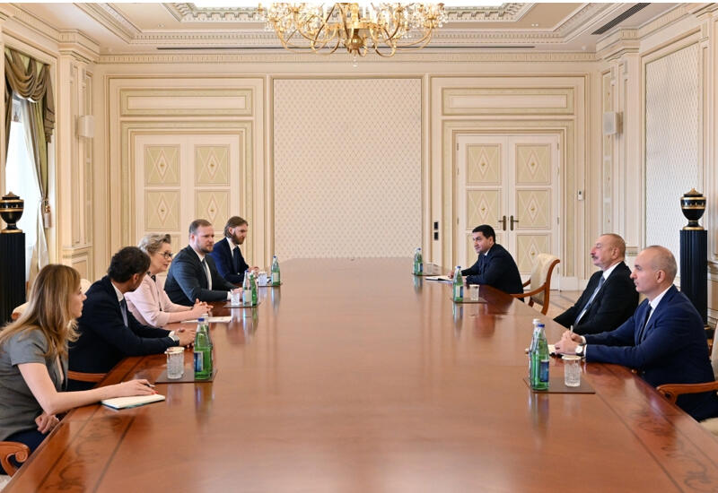 Prezident İlham Əliyev ATƏT Parlament Assambleyasının sədrini qəbul edib