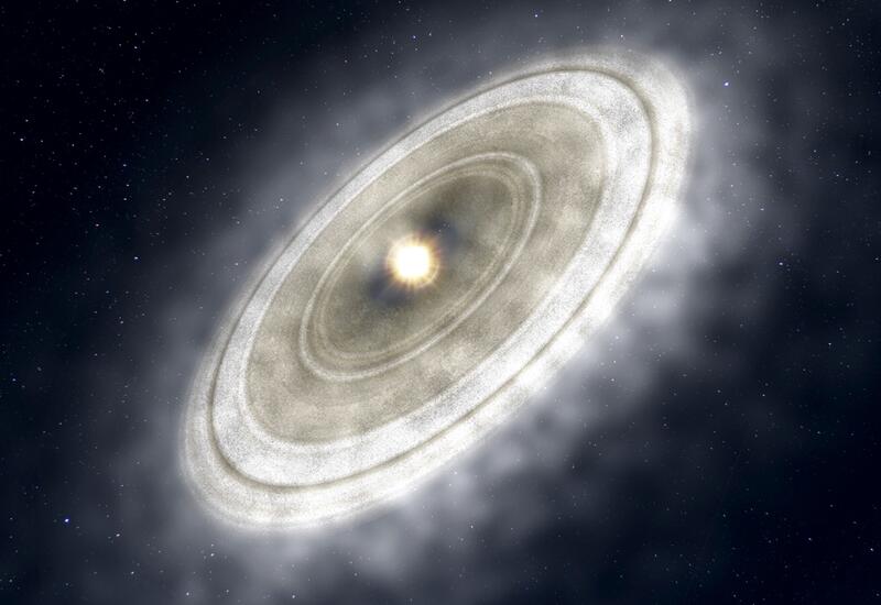 Астрономы нашли признаки крупной планеты вокруг молодой звезды