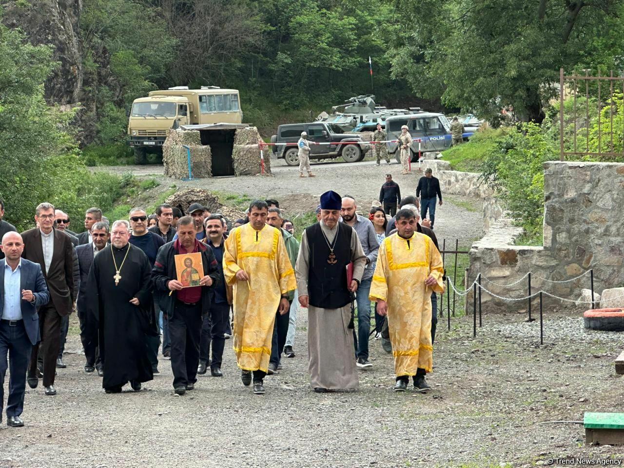 Представители христианской и еврейской общин Азербайджана посетили монастырский комплекс Худавенг