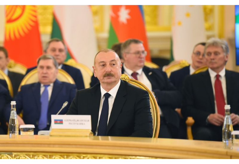 Президент Ильхам Алиев: Есть возможности для выхода на мирное соглашение, тем более принимая во внимание то, что Армения официально признала Карабах частью Азербайджана