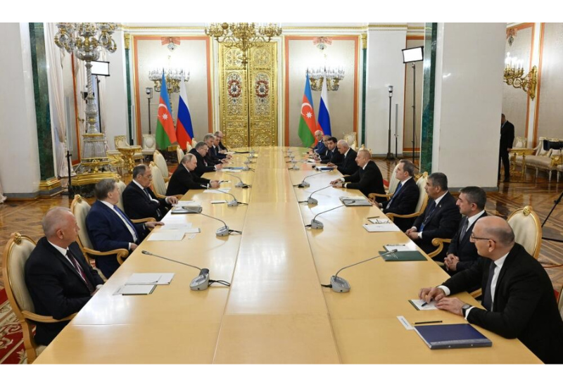 Президент Ильхам Алиев: Гейдар Алиев и Владимир Путин заложили основы сегодняшнего уровня отношений между Россией и Азербайджаном