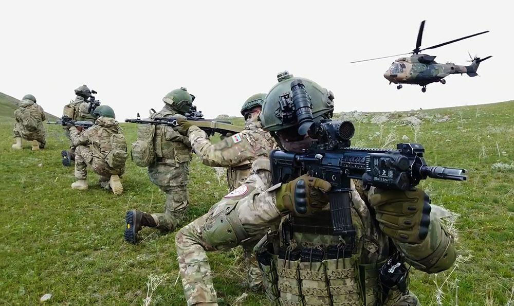 Азербайджанские военнослужащие показали высокий профессионализм на учениях 