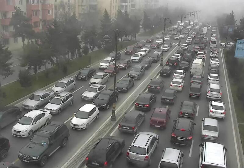 На каких улицах сегодня в Баку пробки?
