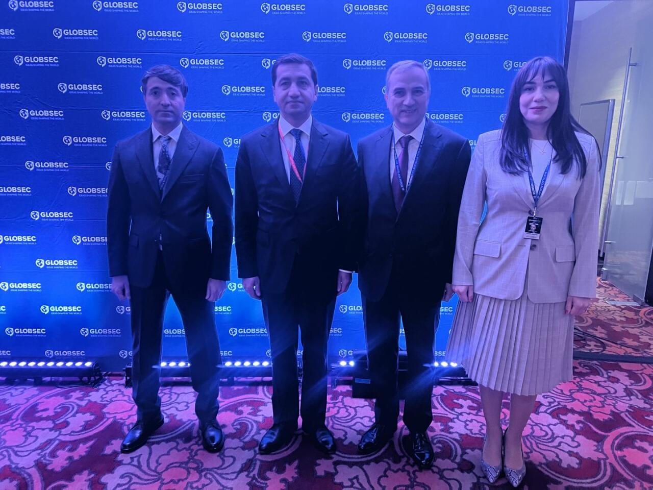 Azərbaycan nümayəndə heyəti Bratislava şəhərində GLOBSEC 2023 Forumunda iştirak edib