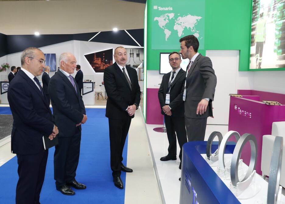 Президент Ильхам Алиев выступил на церемонии официального открытия 28-й Международной выставки «Нефть и газ Каспия» в рамках Бакинской энергетической недели