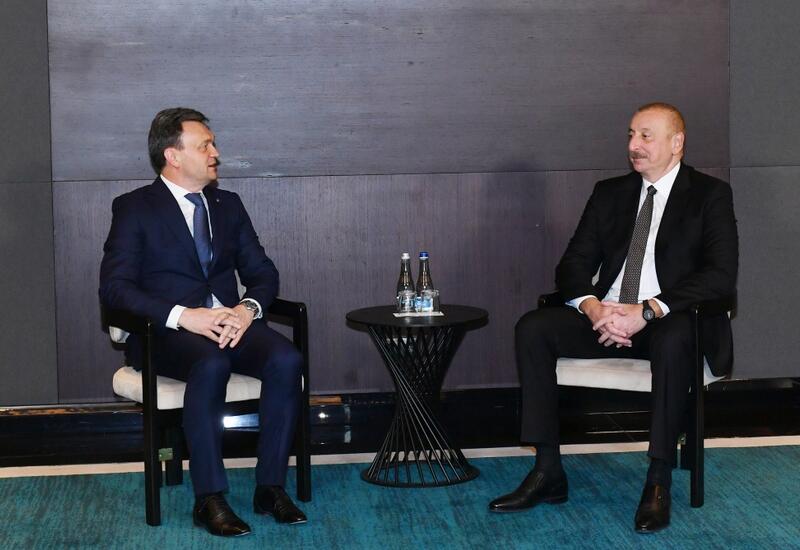 Президент Азербайджана Ильхам Алиев встретился в Кишинэу с премьер-министром Молдовы