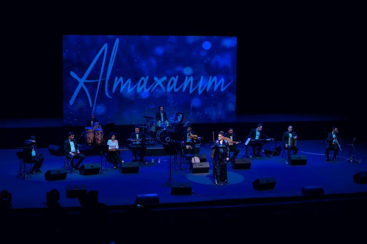 Во Дворце Гейдара Алиева состоялся сольный концерт ханенде Алмаханым Ахмедли