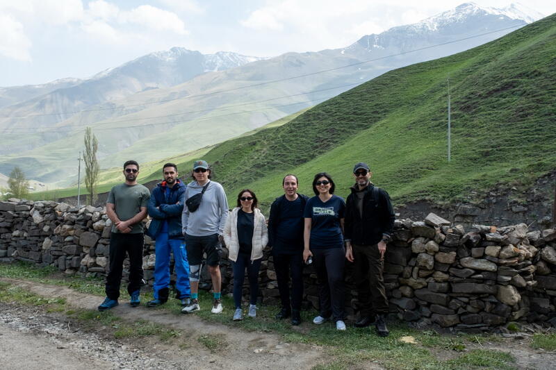 Группа сотрудников "Азерлотереи" поднялась на "Вершину Гейдара"