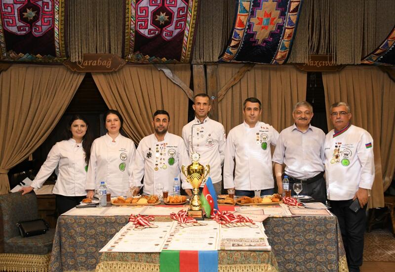 Азербайджанские повара привезли из России 13 золотых медалей