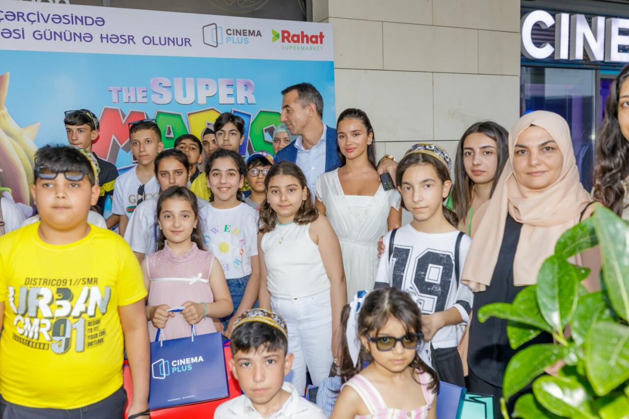Братья Супер Марио в кино c азербайджанскими детьми