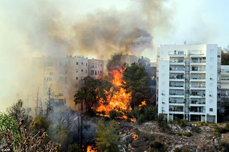 Израиль охвачен пожарами