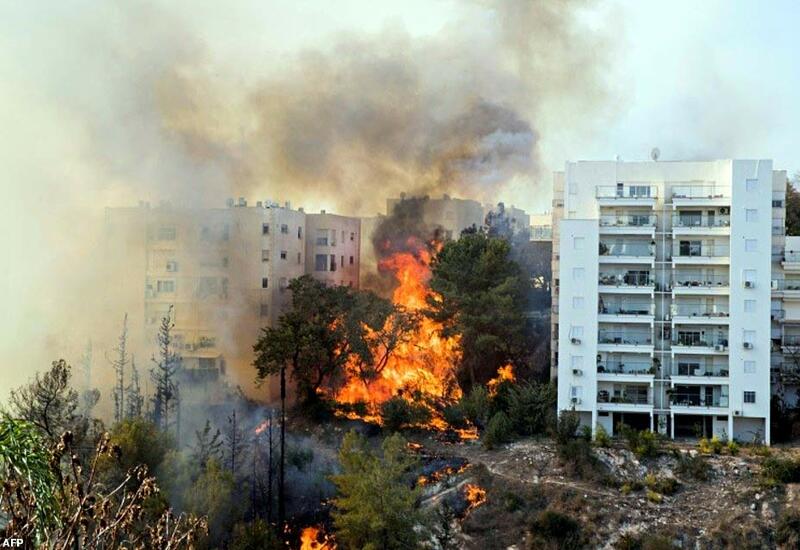 Израиль охвачен пожарами