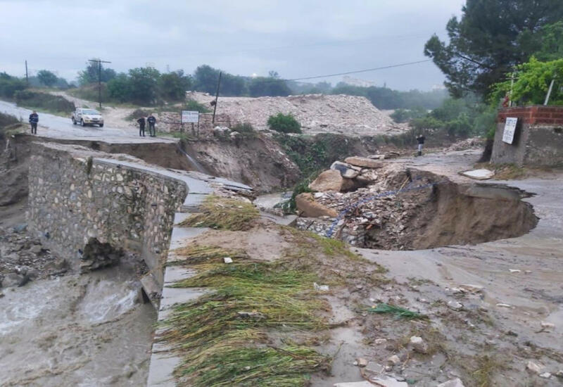 Разрушительные результаты наводнений в Турции