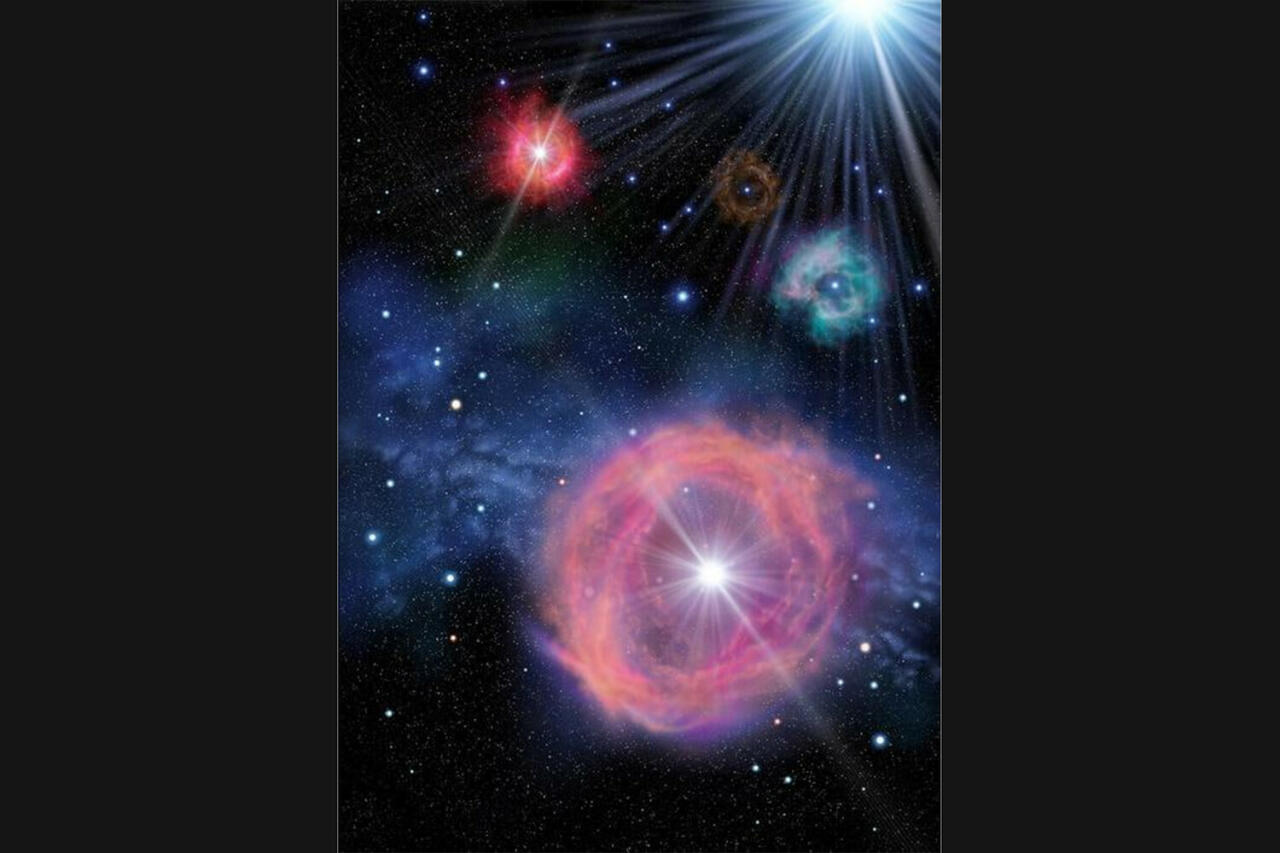 Китайские астрономы обнаружили следы вспышки звезды массой в 260 солнц как сверхновой