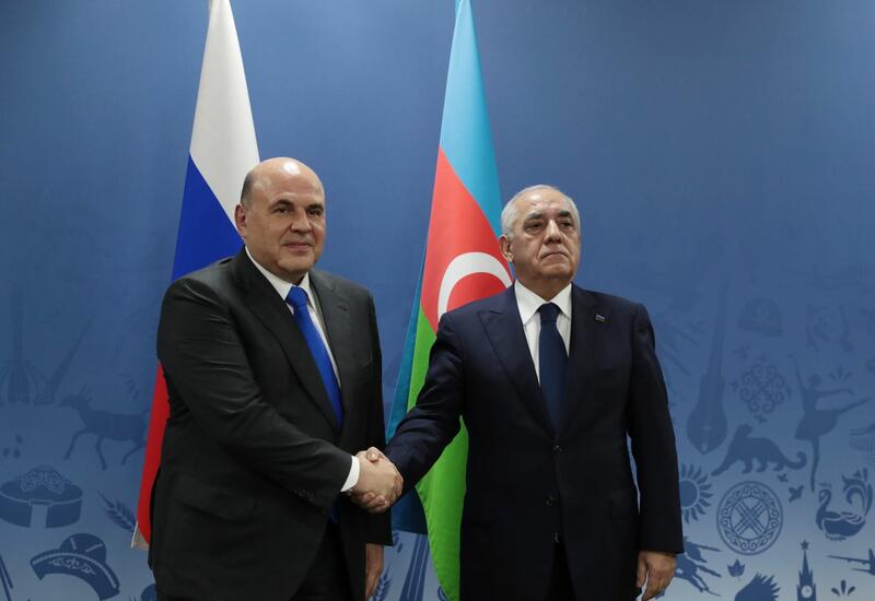 Али Асадов и Михаил Мишустин обсудили торгово-экономическое сотрудничество