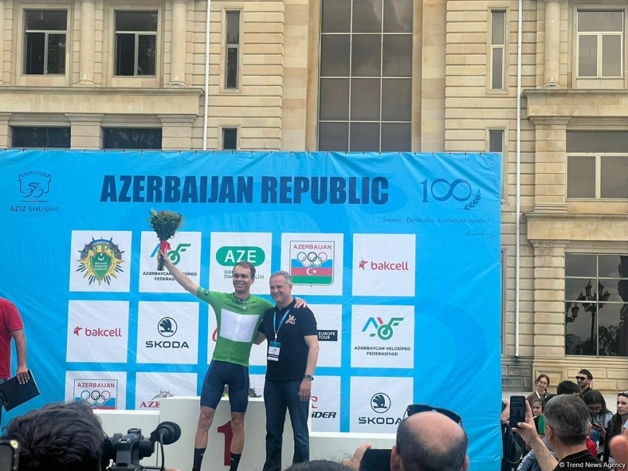 Объявлен победитель второго этапа международного велопробега "Əziz Şuşa"