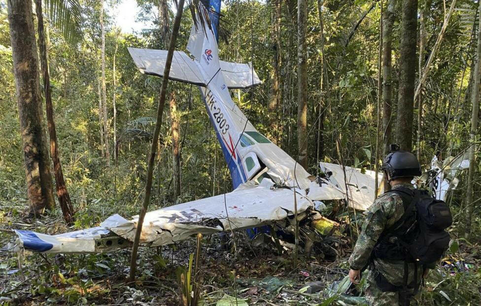 В Колумбии обнаружили выживших после майской авиакатастрофы детей