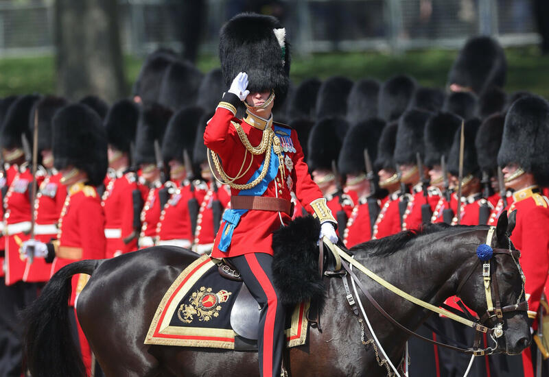 В Лондоне прошла генеральная репетиция парада в честь дня рождения Карла III