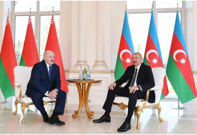 Президент Ильхам Алиев: Азербайджано-белорусские связи, характеризующиеся плодотворным сотрудничеством, вызывают особое удовлетворение