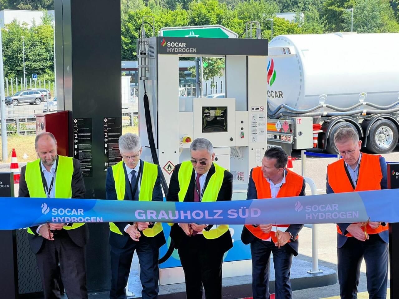 SOCAR открыла первую водородную заправочную станцию в Швейцарии