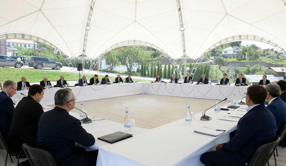 Под председательством руководителя Администрации Президента в Лачине прошло заседание Координационного штаба