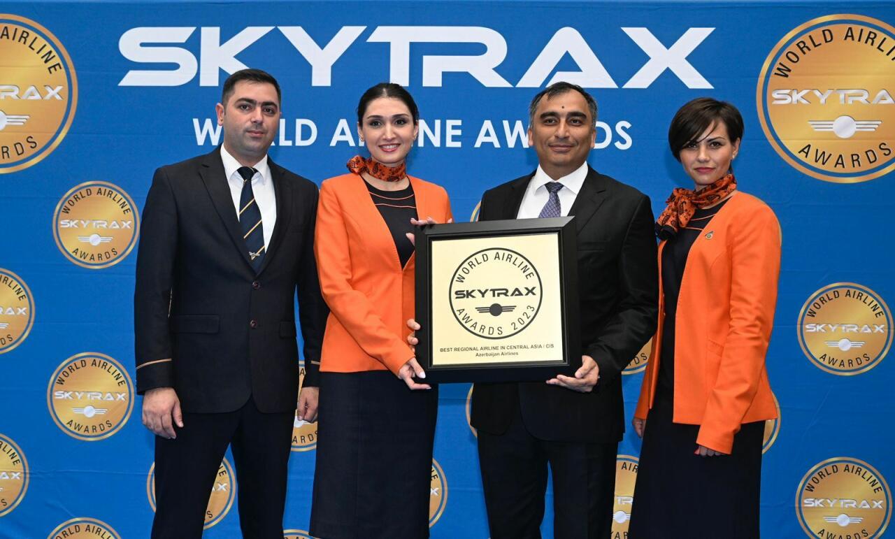 AZAL в 12-й раз признан лучшей авиакомпанией в Центральной Азии