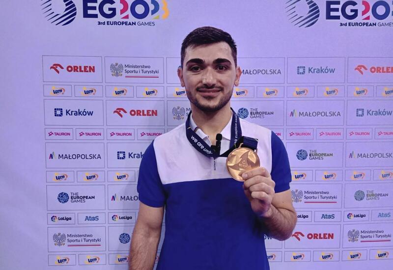 Азербайджан завоевал "золото" на Европейских играх в Польше